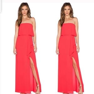 Bcbg red dress size 0